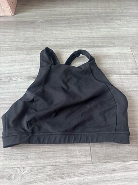 Lululemon size 2 Black High Neck Sports Bra